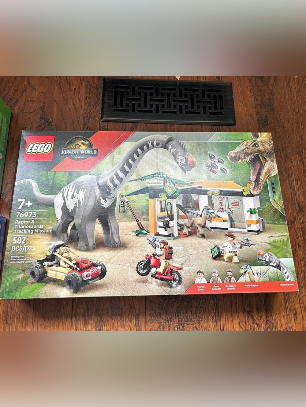 LEGO Jurassic World T. rex Rampage Set 75973 Green Gray New sealed